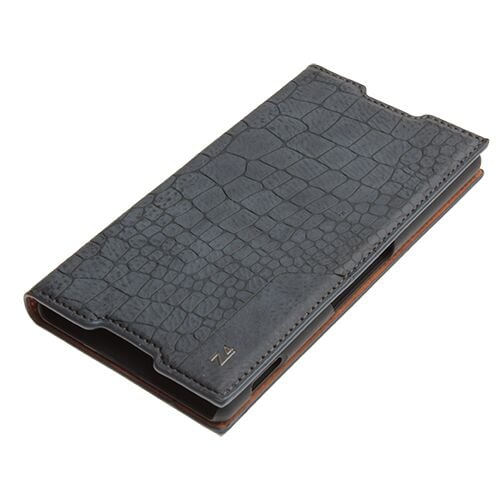 Xperia Z3 Plus ile Uyumlu Kılıf Rock Serisi Kapaklı Lacivert