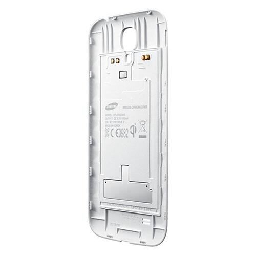 Galaxy S4 ile Uyumlu Kablosuz Şarj Destekli Kapak Beyaz EP-CI950IWEGWW