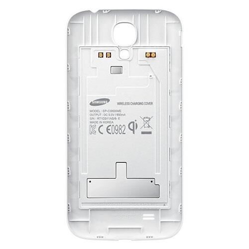 Galaxy S4 ile Uyumlu Kablosuz Şarj Destekli Kapak Beyaz EP-CI950IWEGWW