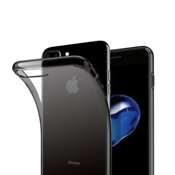 Spigen iPhone 7 Plus / 8 Plus ile Uyumlu Kılıf Liquid Crystal 4 Tarafı Tam Koruma Space Crystal