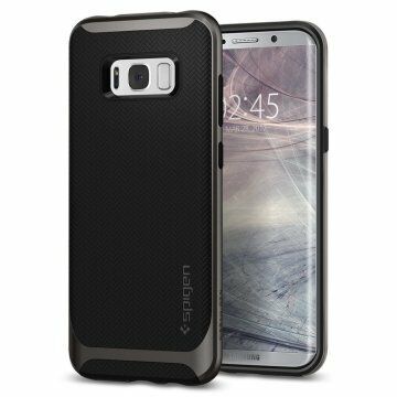 Spigen Galaxy S8 Plus ile Uyumlu Kılıf Neo Hybrid Gun Metal