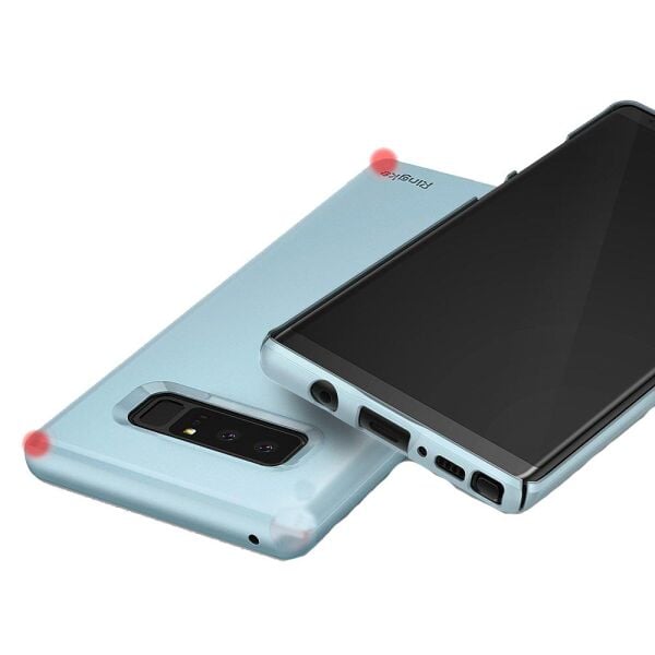 Ringke Slim Galaxy Note 8 ile Uyumlu KIlıf Sky Blue