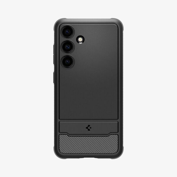 Spigen Galaxy S24 ile Uyumlu Kılıf Rugged Armor Matte Black