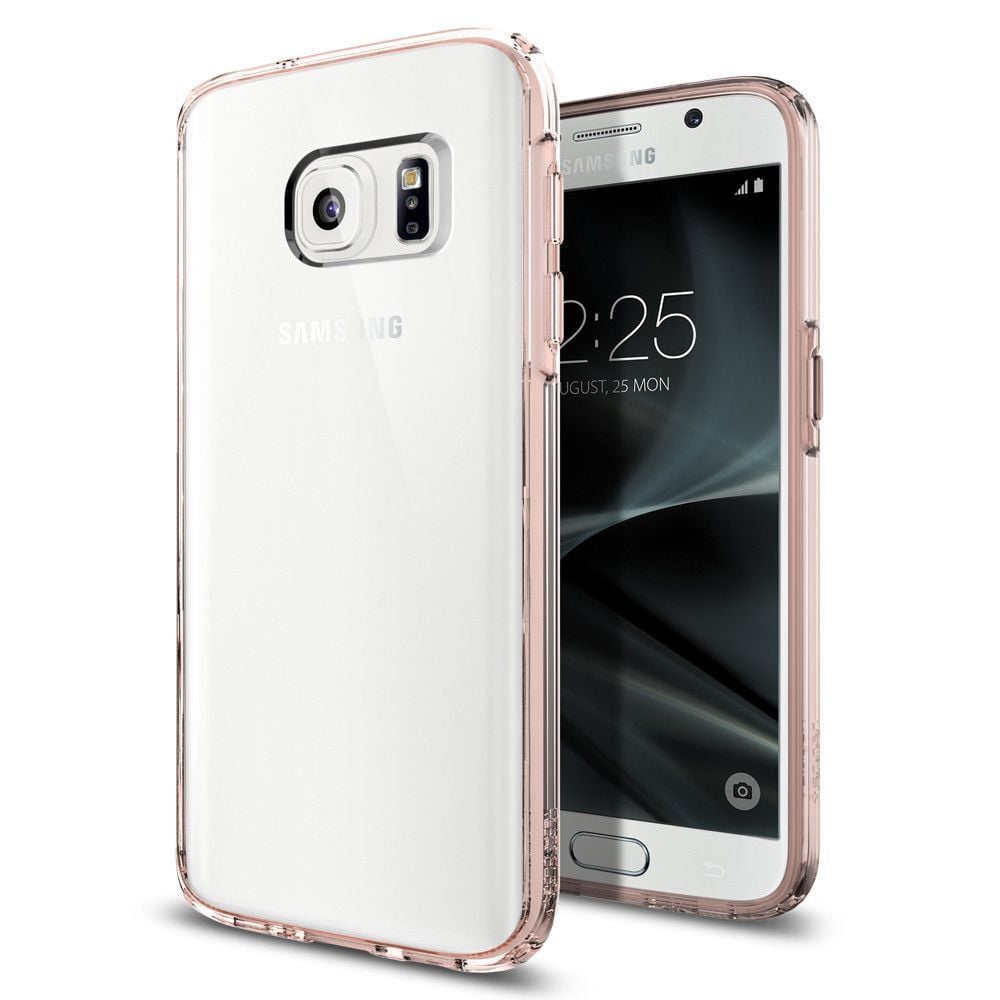 Spigen Galaxy S7 ile Uyumlu Kılıf Ultra Hybrid Rose Crystal