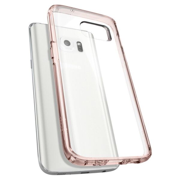 Spigen Galaxy S7 ile Uyumlu Kılıf Ultra Hybrid Rose Crystal