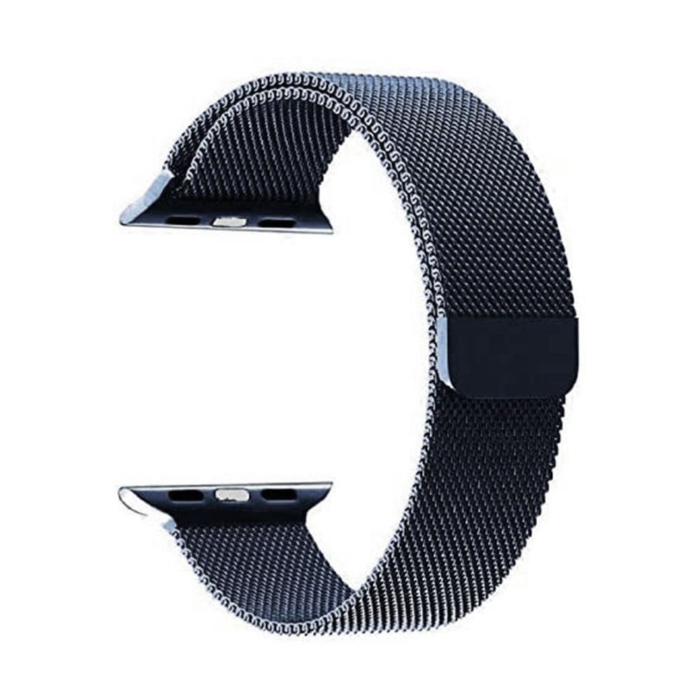 Apple Watch ile Uyumlu 42-44mm Metal Kordon Lacivert