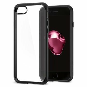 Spigen iPhone SE 2020 / iPhone 8/7 Uyumlu ile Uyumlu Kılıf Ultra Hybrid 2 Black