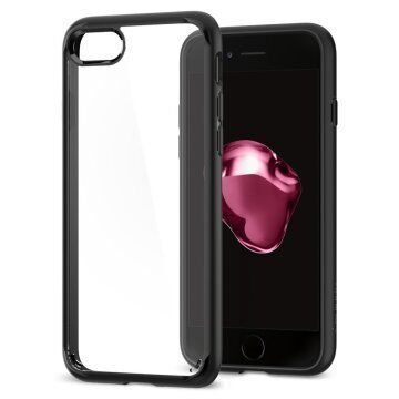Spigen iPhone SE 2020 / iPhone 8/7 Uyumlu ile Uyumlu Kılıf Ultra Hybrid 2 Black
