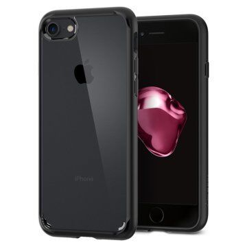 Spigen iPhone SE 2020 / iPhone 8/7 Uyumlu ile Uyumlu Kılıf Ultra Hybrid 2 Black