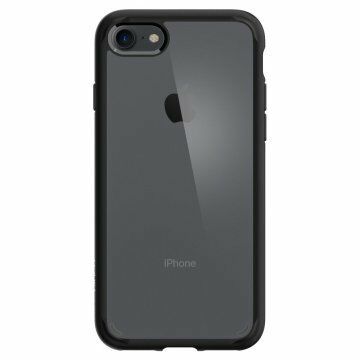 Spigen iPhone SE 2020 / iPhone 8/7 Uyumlu ile Uyumlu Kılıf Ultra Hybrid 2 Black