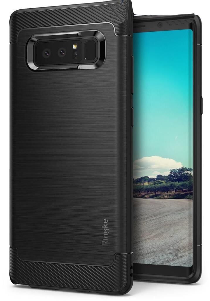 Ringke Onyx Galaxy Note 8 ile Uyumlu KIlıf Black