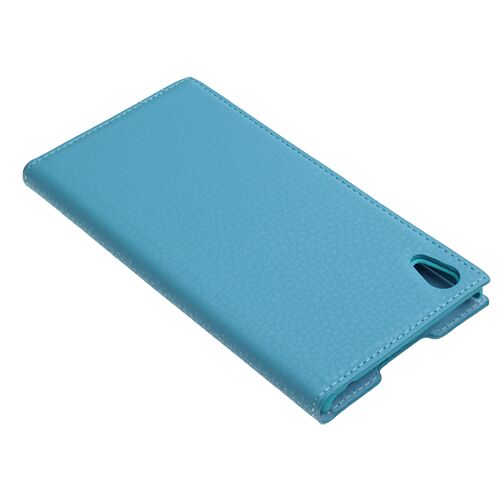 Xperia Z3 Plus ile Uyumlu Kılıf Safir Serisi Kapaklı Mavi