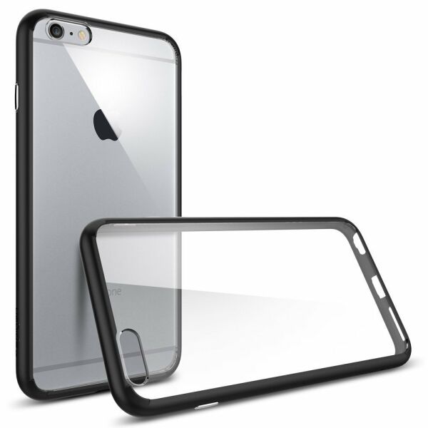 Spigen iPhone 6 Plus/6s Plus ile Uyumlu Kılıf Ultra Hybrid Black