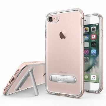 Spigen iPhone 7/8 ile Uyumlu Kılıf Crystal Hybrid Rose Gold