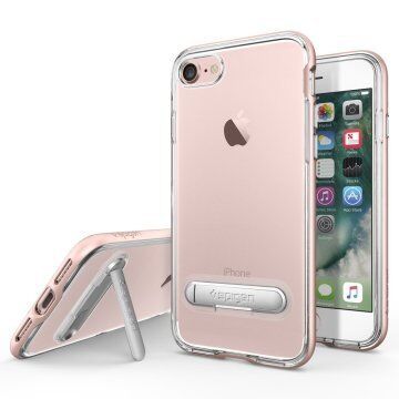 Spigen iPhone 7/8 ile Uyumlu Kılıf Crystal Hybrid Rose Gold