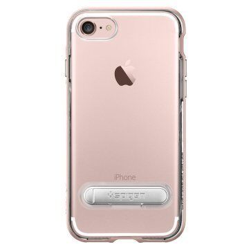 Spigen iPhone 7/8 ile Uyumlu Kılıf Crystal Hybrid Rose Gold