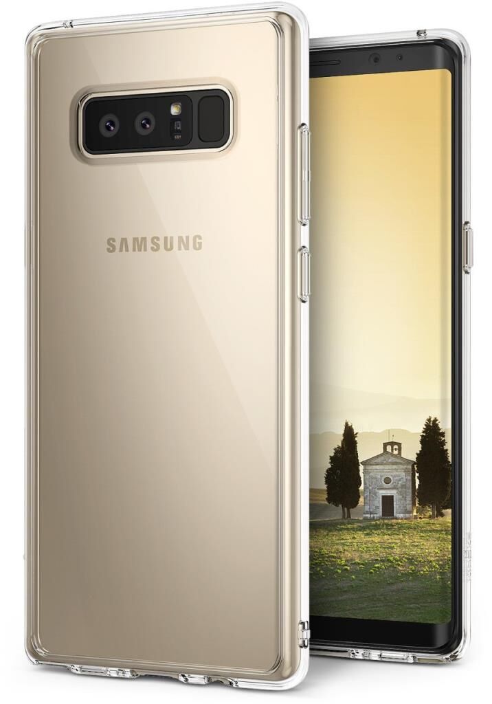 Ringke Fusion Galaxy Note 8 ile Uyumlu KIlıf Crystal Clear