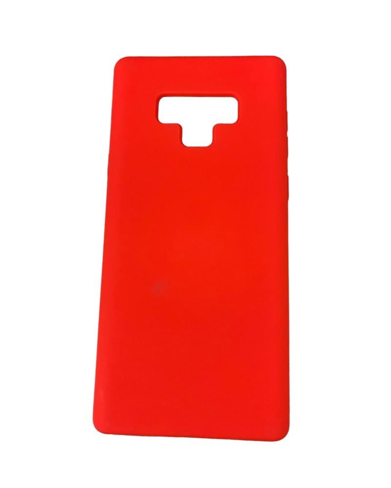 Galaxy Note 9 ile Uyumlu Cappy Silikon Kılıf Kırmızı
