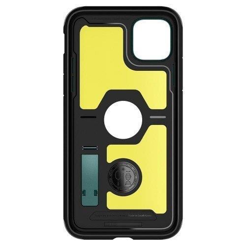 Spigen iPhone 11 Pro Max ile Uyumlu Kılıf Tough Armor XP Midnight Green