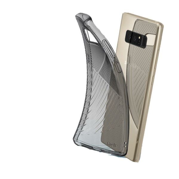 Ringke Bevel Galaxy Note 8 ile Uyumlu KIlıf Smoke Black