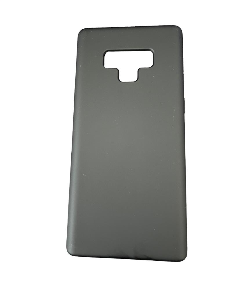 Galaxy Note 9 ile Uyumlu Cappy Silikon Kılıf Siyah