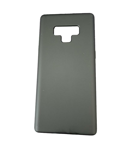 Galaxy Note 9 ile Uyumlu Cappy Silikon Kılıf Siyah