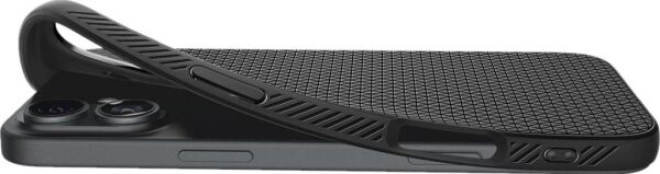 Spigen iPhone 16 ile Uyumlu Kılıf Liquid Air Matte Black