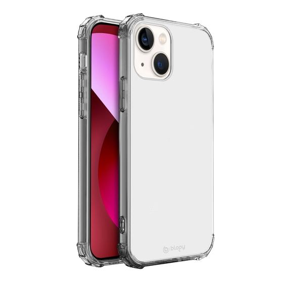 Blogy iPhone 13 ile Uyumlu Crystal Fit Kılıf Crystal Clear