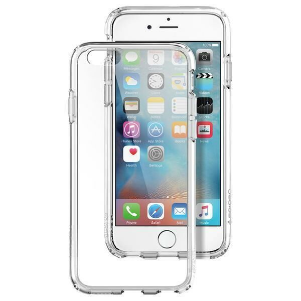 Spigen iPhone 6s/6 ile Uyumlu Kılıf Ultra Hybrid Crystal Clear