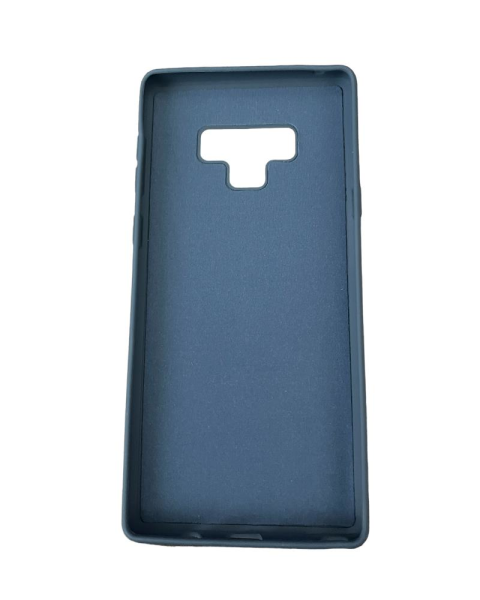 Galaxy Note 9 ile Uyumlu Cappy Silikon Kılıf Lacivert