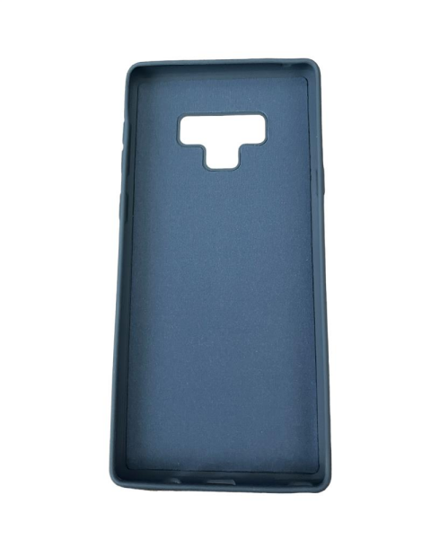 Galaxy Note 9 ile Uyumlu Cappy Silikon Kılıf Lacivert