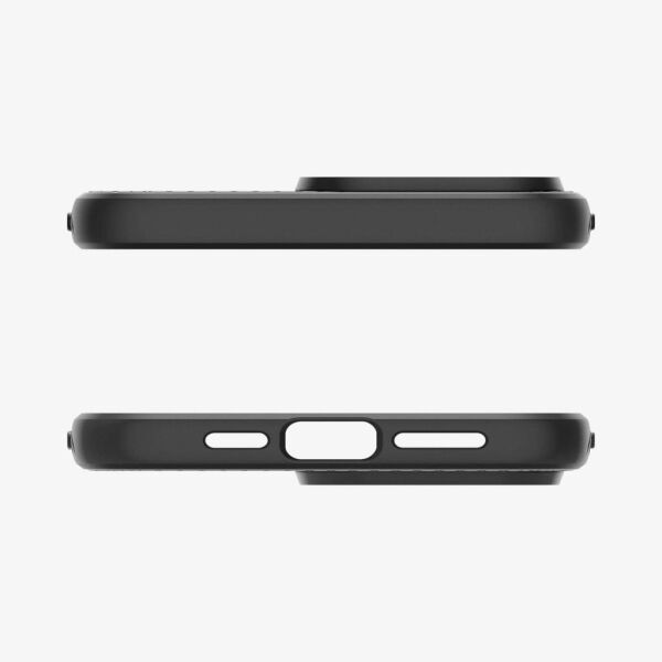 Spigen iPhone 15 Pro Max ile Uyumlu Kılıf Liquid Air Matte Black