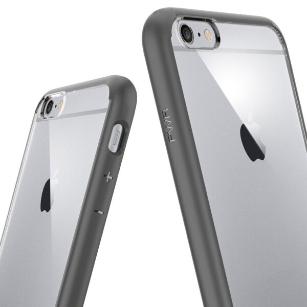 Spigen iPhone 6s/6 ile Uyumlu Kılıf Ultra Hybrid Gun Metal