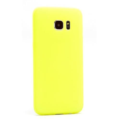 Galaxy Note 5 ile Uyumlu Premier Silikon Kılıf Sarı