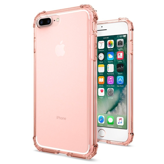 Buff iPhone 8 Plus / 7 Plus ile Uyumlu No1 Kılıf Rose Gold