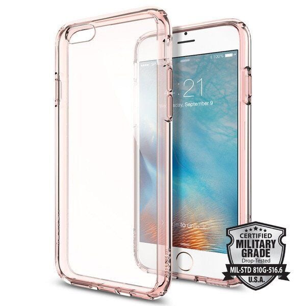 Spigen iPhone 6s/6 ile Uyumlu Kılıf Ultra Hybrid Rose Crystal