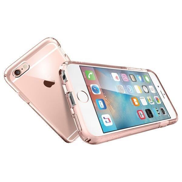 Spigen iPhone 6s/6 ile Uyumlu Kılıf Ultra Hybrid Rose Crystal