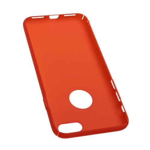 iPhone 7 ile Uyumlu Rubber Kılıf Turuncu