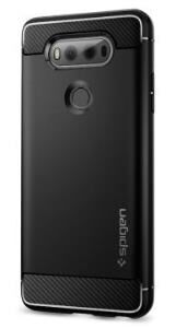 Spigen V20 ile Uyumlu Kılıf Rugged Armor