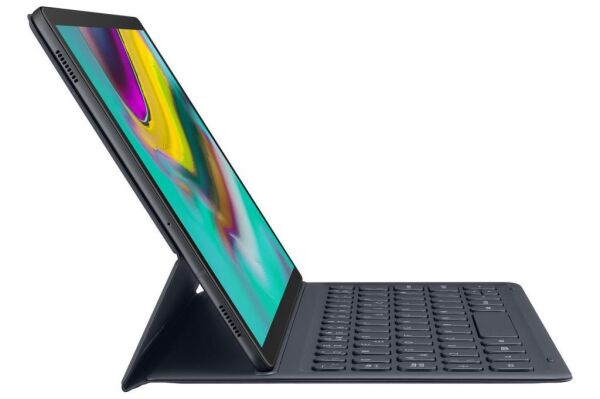 Galaxy Tab S5eile Uyumlu Türkçe Klavyeli Kılıf EJ-FT720BBEGTR (Out)