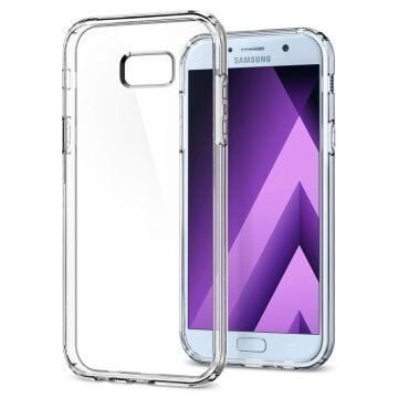 Spigen Galaxy A7 2017 ile Uyumlu Kılıf Ultra Hybrid Crystal Clear