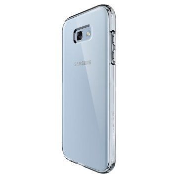 Spigen Galaxy A7 2017 ile Uyumlu Kılıf Ultra Hybrid Crystal Clear