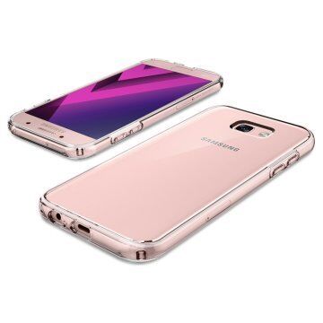 Spigen Galaxy A7 2017 ile Uyumlu Kılıf Ultra Hybrid Crystal Clear