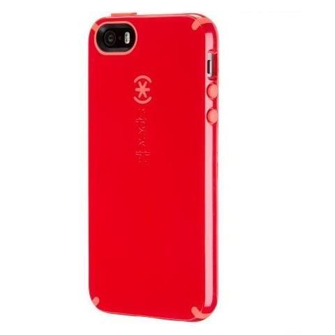 Speck CandyShell iPhone SE/5S/5 ile Uyumlu Sert Kılıf Kırmızı Pembe SPK-A2947