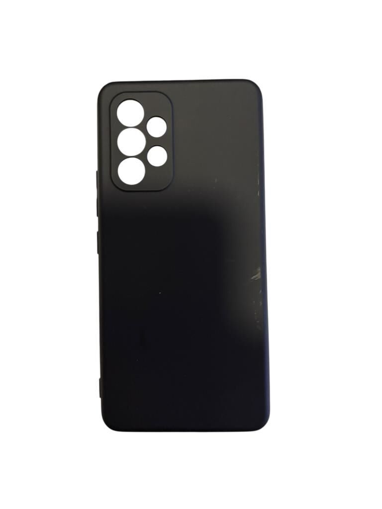 Galaxy A53 ile Uyumlu Cappy Silikon Kılıf Siyah