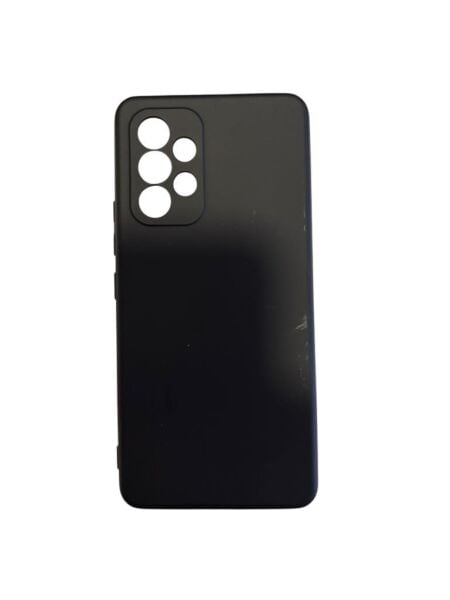 Galaxy A53 ile Uyumlu Cappy Silikon Kılıf Siyah
