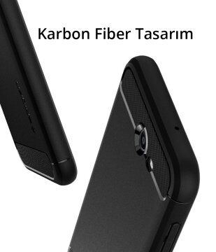 Spigen Galaxy J7 2017 ile Uyumlu Kılıf Rugged Armor