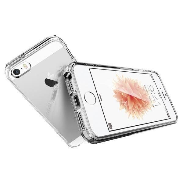 Spigen iPhone 5,5s,SE ile Uyumlu Kılıf Ultra Hybrid Crystal Clear