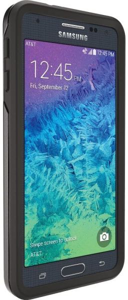 Otterbox Galaxy ile Uyumlu Alpha Symmetry Kılıf Siyah