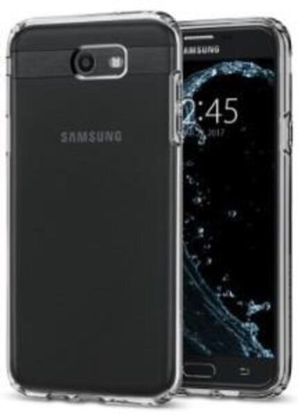 Spigen Galaxy J7 2017 ile Uyumlu Kılıf Liquid Crystal 4 Tarafı Koruma